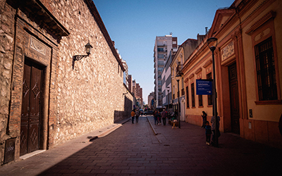 Imagen de la historica manzana jesuítica de Córdoba Capital.